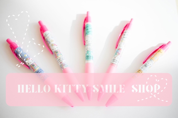 分けれる乙姫のハローキティボールペン5本入りセットがHELLO KITTY  